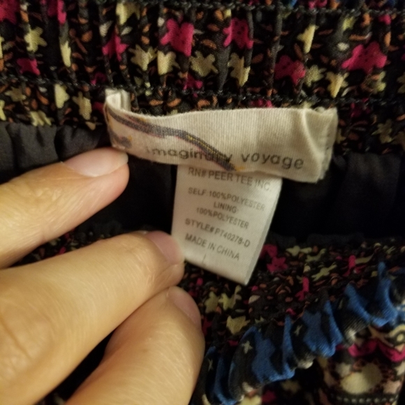 Imaginary Voyayge Prairie Maxi Tier Ruffle Skirt - Picture 2 of 10